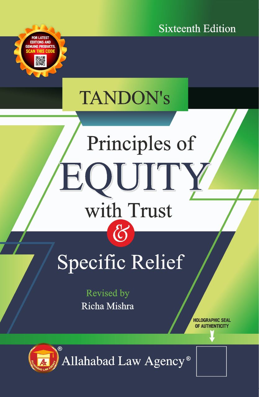 Principles of Equity With Trusts & Specific Relief